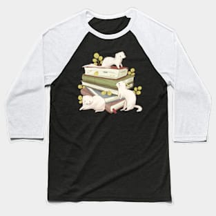 Ferrets and books Baseball T-Shirt